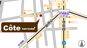 コート　地図